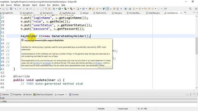 Spring MVC project full tutorial part-3 смотреть онлайн