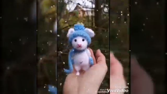 Мышки крыса крючком спицами символ 2020 вязаный мышонок своими руками амигуруми связать смотреть онлайн
