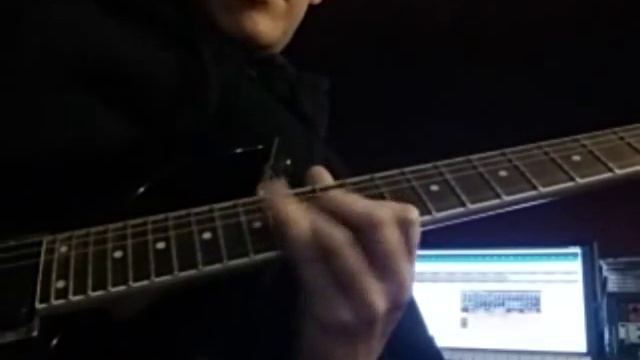 Guitar Synth Solo Demo Roland VG99 into Native Instruments Prophet 53 VST Plugin смотреть онлайн