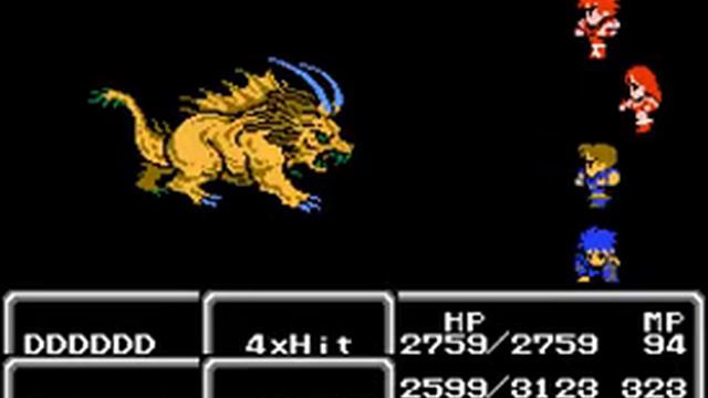 Final Fantasy II (english translation) (NES / Nintendo) - Vizzed.com GamePlay (rom hack) Behemot смотреть онлайн