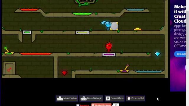 Fireboy and Watergirl 5 Elements Walkthrough Ending Android смотреть онлайн