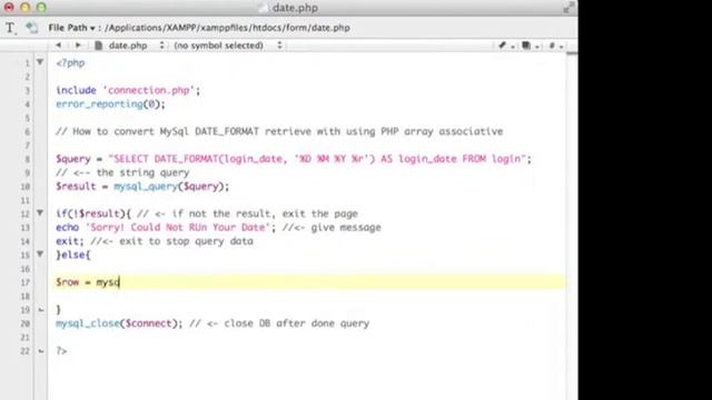 MySql Date Format Part 2 - MySql DATE_FORMAT PHP array associative смотреть онлайн