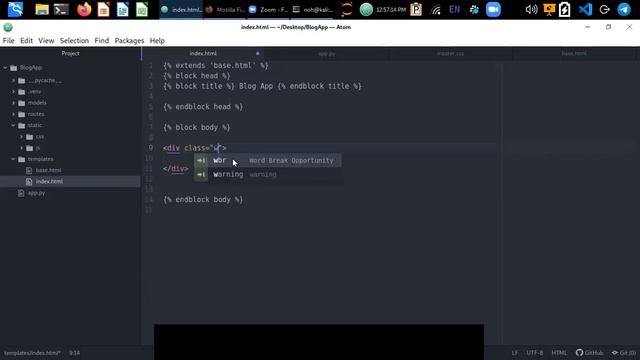 Develop a Web Application with Flask Framework | Layout Design with Bootstrap смотреть онлайн