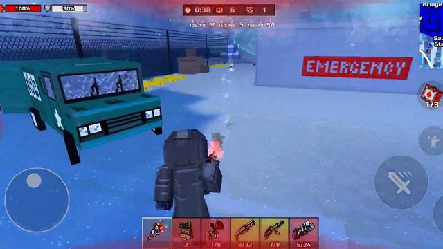 3 Kill Battle Royale Victory! - Pixel Gun 3D - PG3D смотреть онлайн