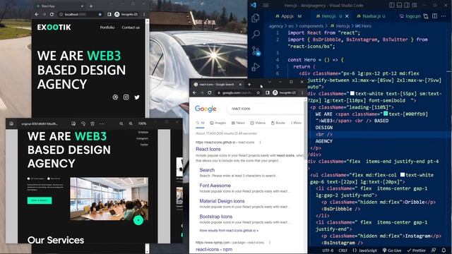 ?Modern Website with REACT.JS! (Next.js , JS, HTML , CSS) Tutorial for Beginners смотреть онлайн