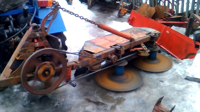 Самодельная роторная косилка смотреть онлайн