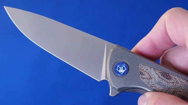 Нож Широгоров Флиппер 95 NL Python Элмакс Russia смотреть онлайн