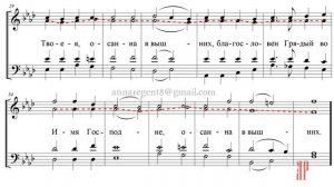 МИЛОСТЬ МИРА «Царское» гарм. П. Григорьева - Альтовая партия