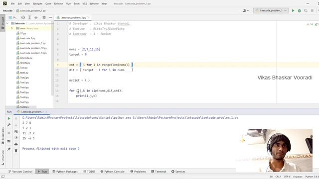 Python Potency: Achieving Elite Status on LeetCode Challenge - Two Sum смотреть онлайн