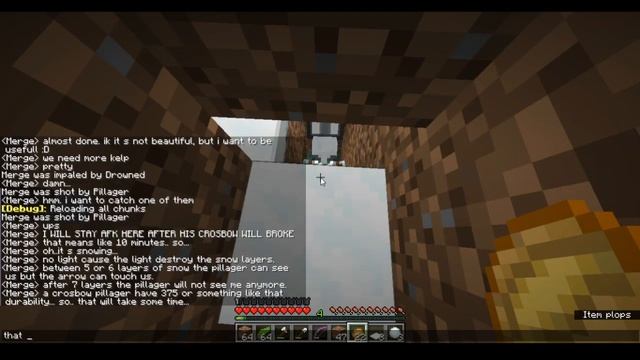 MINECRAFT TIMELAPSE - Finishing the iron farm and taming a pillager - Winter Season S1.Ep11 смотреть онлайн