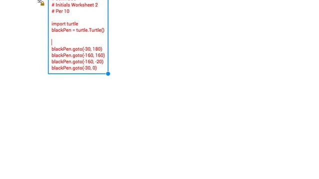 Python Initials Worksheet 2 смотреть онлайн