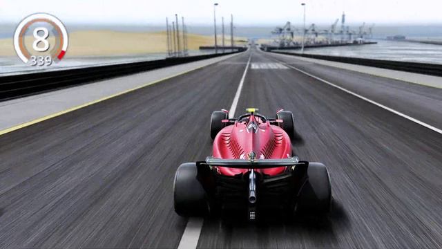 Ferrari F1 2022 vs Thrust SSC Fastest Car In The World at Special Stage Route X смотреть онлайн