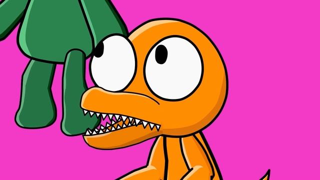 RAINBOW FRIENDS Play Squid Game | Roblox Rainbow Friends Animation | Bin Red смотреть онлайн