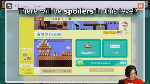❤ Undertale ❤ | Super Mario Maker Part 199 смотреть онлайн