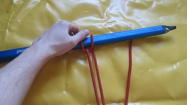 Морские узлы по Скрягину №14  Штык с обносом  #НезатягивающиесяУзлы