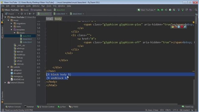 Django Tutorial for Beginners - 28 - Creating a Base Template смотреть онлайн