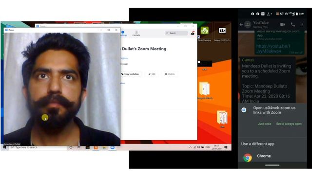 How to Connect Mobile Camera & Microphone with Laptop for Zoom Meeting App смотреть онлайн