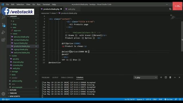 Blade Template Basics in Laravel | Blade Templating Engine | Laravel Basics смотреть онлайн
