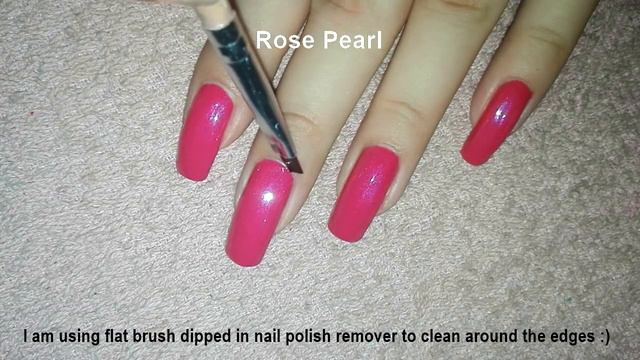 Royal Fuchsia Nail Polish Swatch | Rose Pearl смотреть онлайн