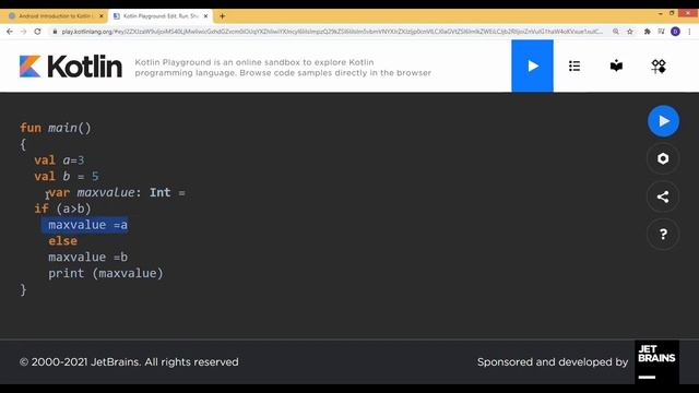 4.5. Kotlin- "if" as expression | Mobile Application Development | Darakhshan Syed смотреть онлайн