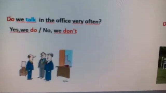 Questions and short answers - Simple present смотреть онлайн