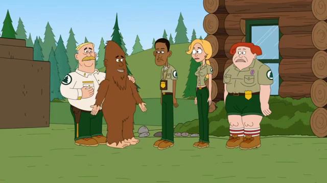 Brickleberry - T1E08, 720p.  A Careca Do Steve.