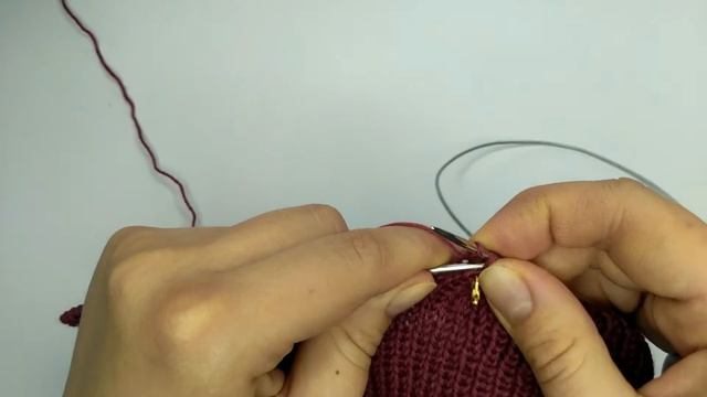 Макушка для шапки резинкой 1х1 | мастер - класс смотреть онлайн