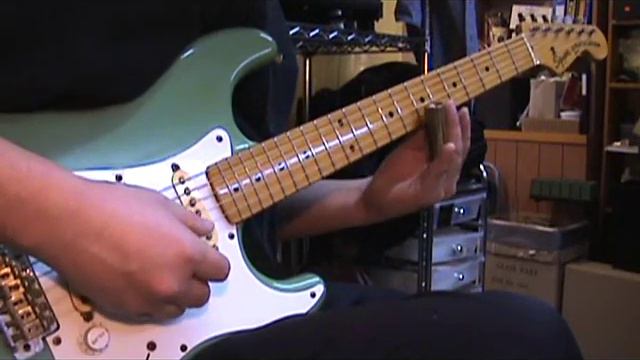 Stratocaster - Slide Guitar (Open E) Blues Jam смотреть онлайн