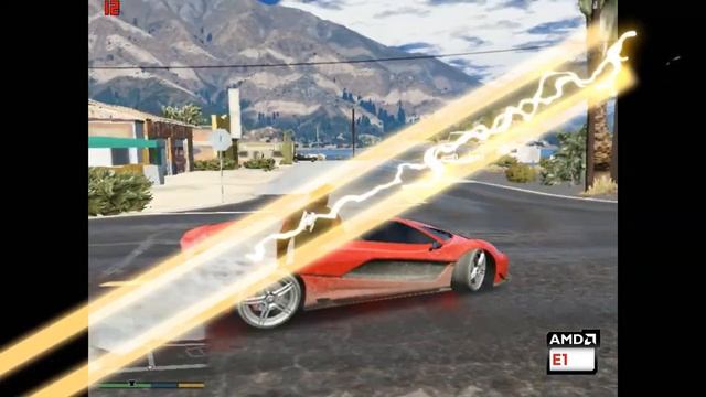 Grand Theft Auto 5 [GTA 5] di AMD E1 Low Setting смотреть онлайн