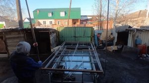 I. ЖИЛОЙ МОДУЛЬ ТРАНСФОРМЕР на ПРИЦЕП | Часть 1 - КАРКАС