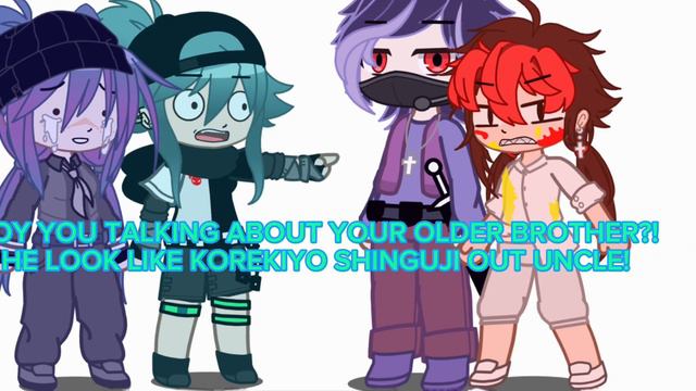 Koichi shumji meets Ken and kenta from the future/ saioumota family / ouharu family / gacha club \ смотреть онлайн