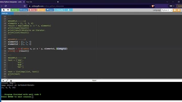 how to use map() function in python? | python | map() | functions смотреть онлайн