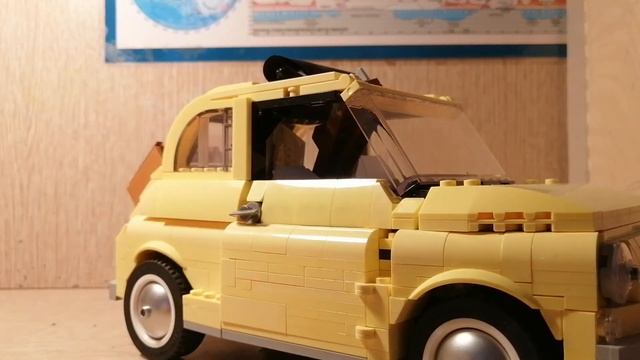 Обзор LEGO CREATOR FIAT 500 смотреть онлайн