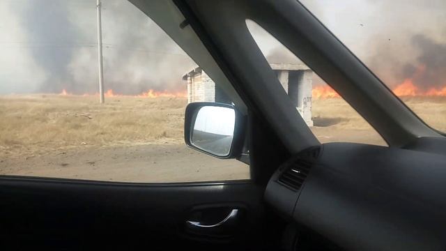 Борзя. Степь горит на стройучастке смотреть онлайн