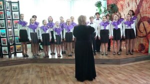 Хор «Камертон»  ДШИ №7 Балашиха. Номинация - «Хор ДМШ, ДШИ»