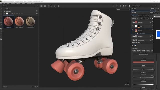 Substance 3D Painter Первые шаги: 01 - Создание проекта, Материалы и Маски смотреть онлайн