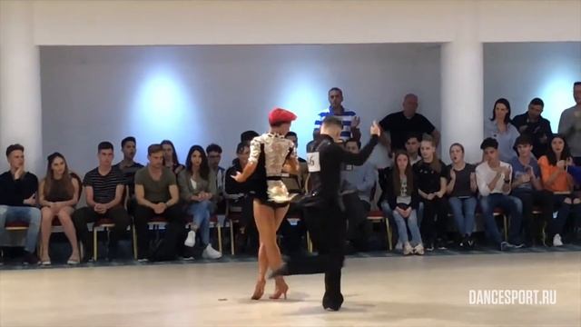 Grigore Stefan - Filipescu Laura, ROU, Final Solo Pasodoble смотреть онлайн