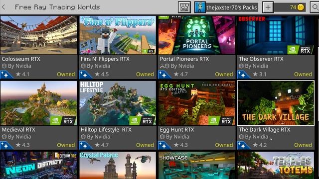 ? RTX in the Minecraft MARKETPLACE ? смотреть онлайн