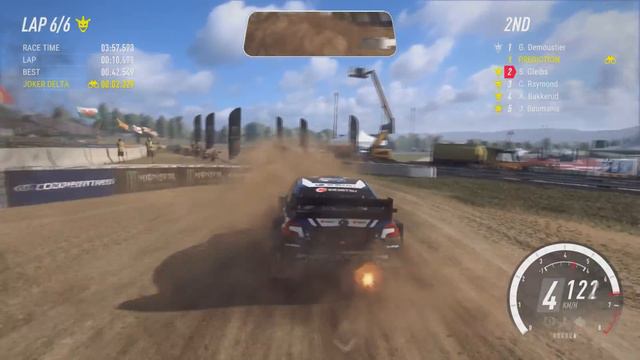 Dirt Rally 2 vs Gran Turismo 7 - Barcelona Rallycross Track (Hotlap, Cockpit View and Race) смотреть онлайн