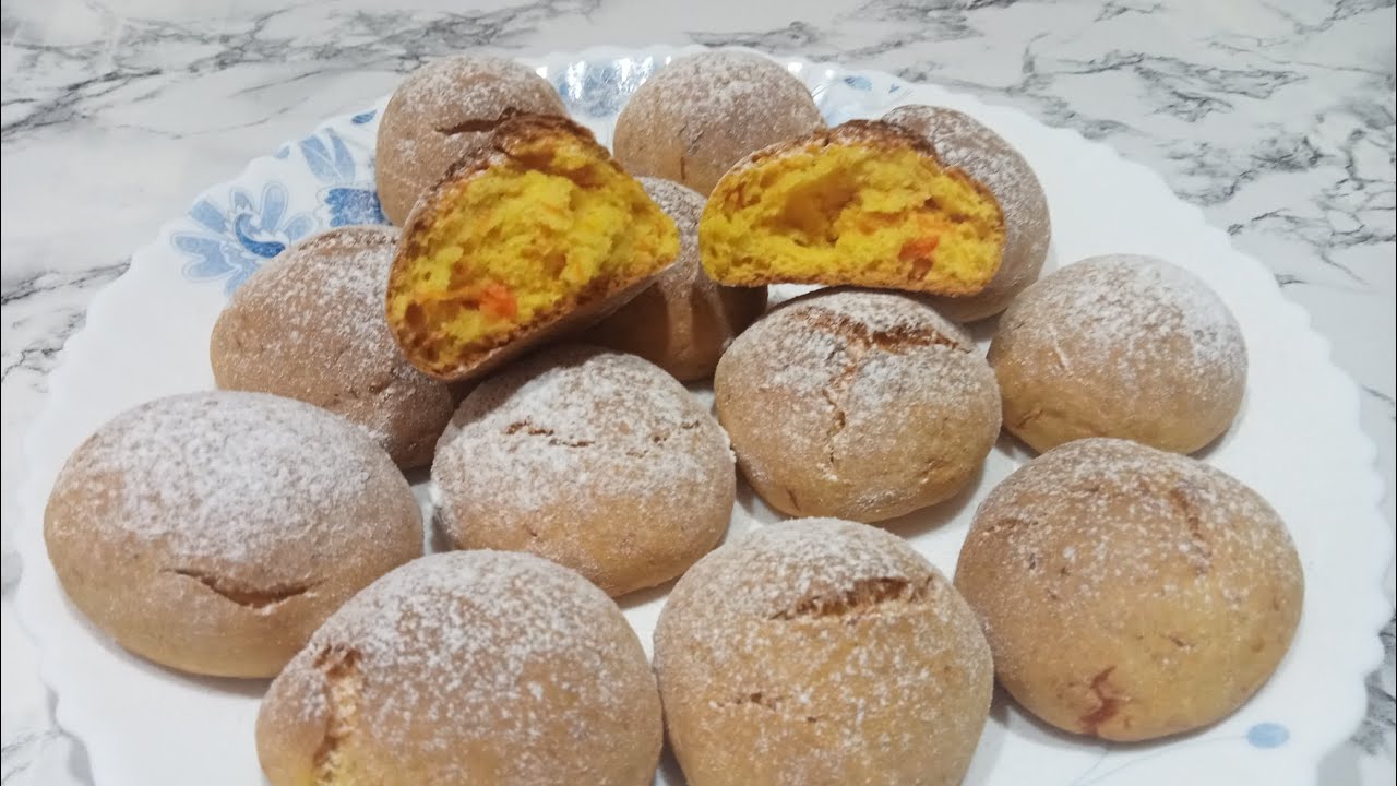 Тыквенное печенье — вкусное и яркое, как солнце. смотреть онлайн