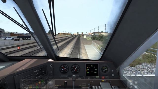 Train Simulator 2016. Pacific Surfliner, Riding the surf (part 1). F59PHI Amtrak смотреть онлайн