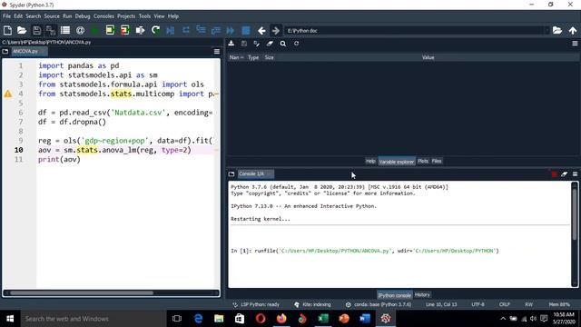 How to Perform Analysis of Covariance (ANCOVA) in Python смотреть онлайн