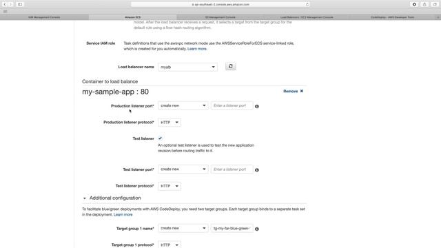 AWS CodeDeploy Blue / Green Deployment to Amazon ECS смотреть онлайн