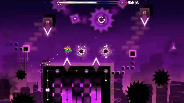 City Rush by Serponge [3 coins] (w/ taps) — Geometry Dash смотреть онлайн