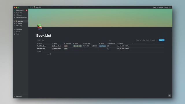 How to Make a Master Book Database in Notion смотреть онлайн
