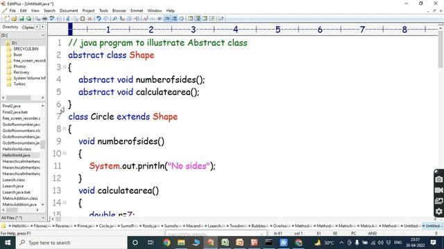 Abstract Classes in Java(with Example Program) || Abstract Class | Abstract Method | Concrete Metho смотреть онлайн