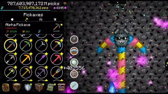 The NEW ALPHA PICKAXE is OP! - Pickcrafter смотреть онлайн