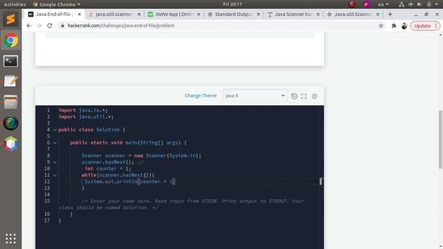 Solving Java End-of-file from Hacker Rank | Explained смотреть онлайн