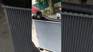 Замена радиатора w221