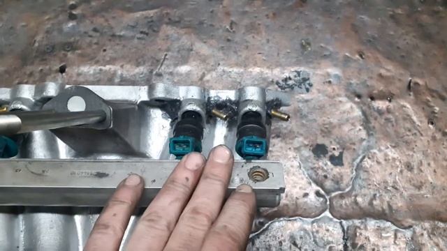 Установка штуцеров форсунок ГБО 4 НИВА ШЕВРОЛЕ, 21214, инжекторная классика смотреть онлайн